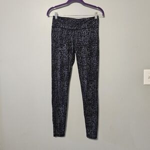 Champion Black and Gray Patterned Leggings